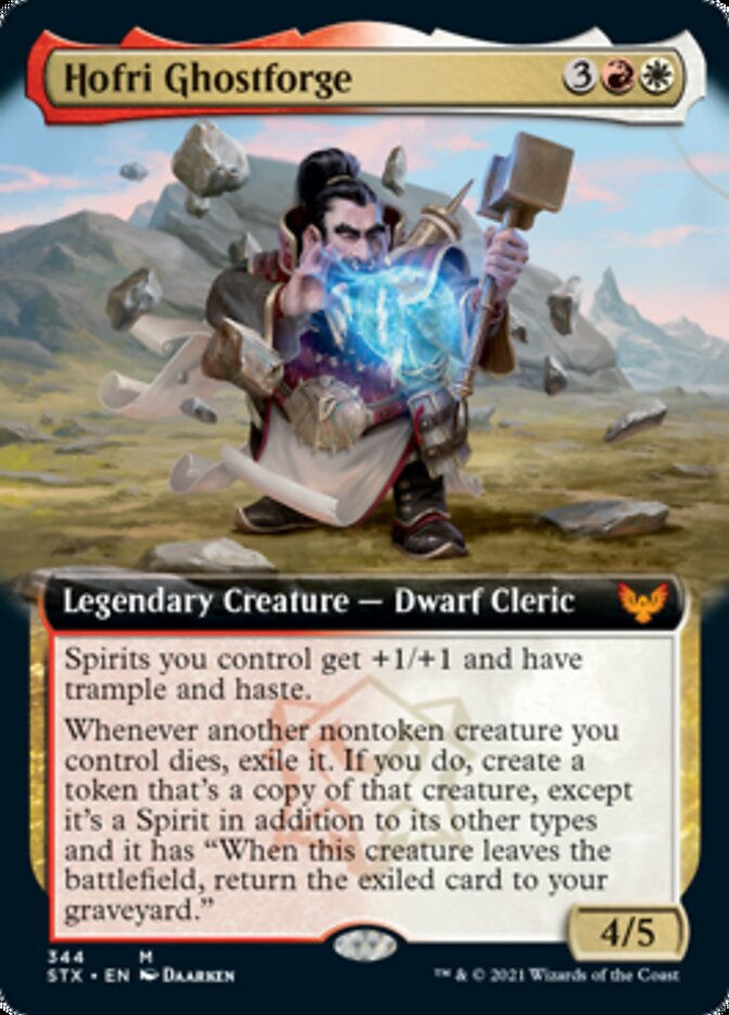 Hofri Ghostforge (Extended Art) [Strixhaven: School of Mages] | Game Master's Emporium (The New GME)