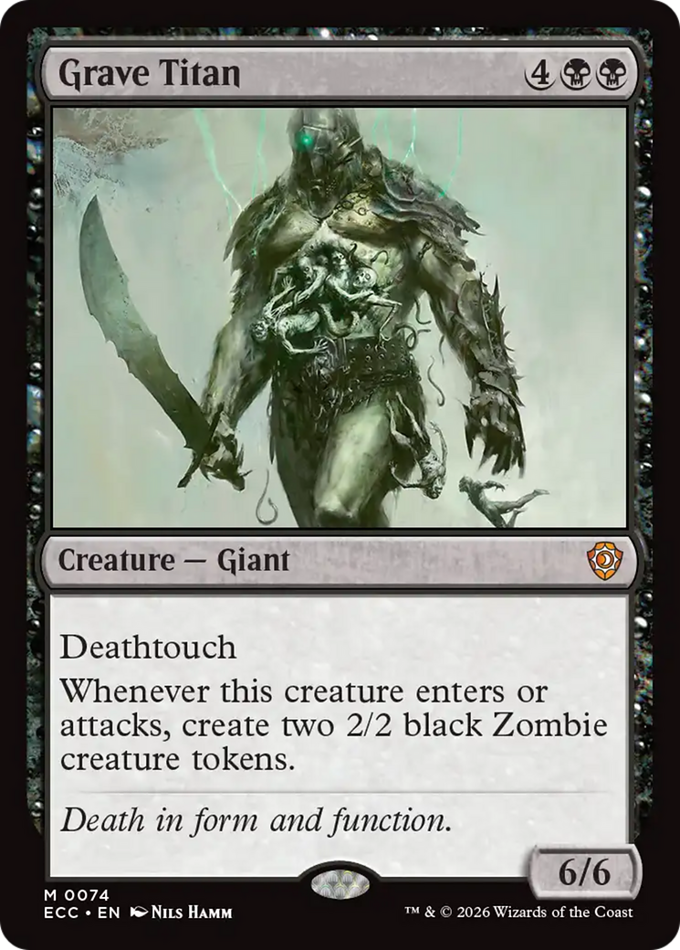 Grave Titan [Lorwyn Eclipsed Commander] | Game Master's Emporium (The New GME)