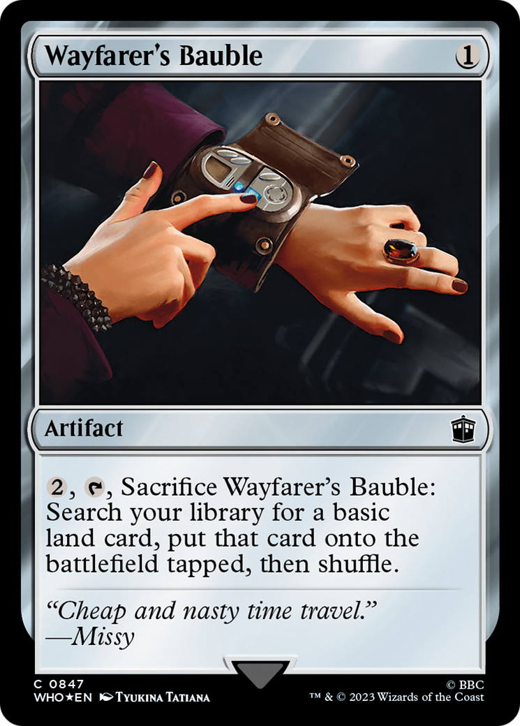Wayfarer's Bauble (Surge Foil) [Doctor Who] | Game Master's Emporium (The New GME)