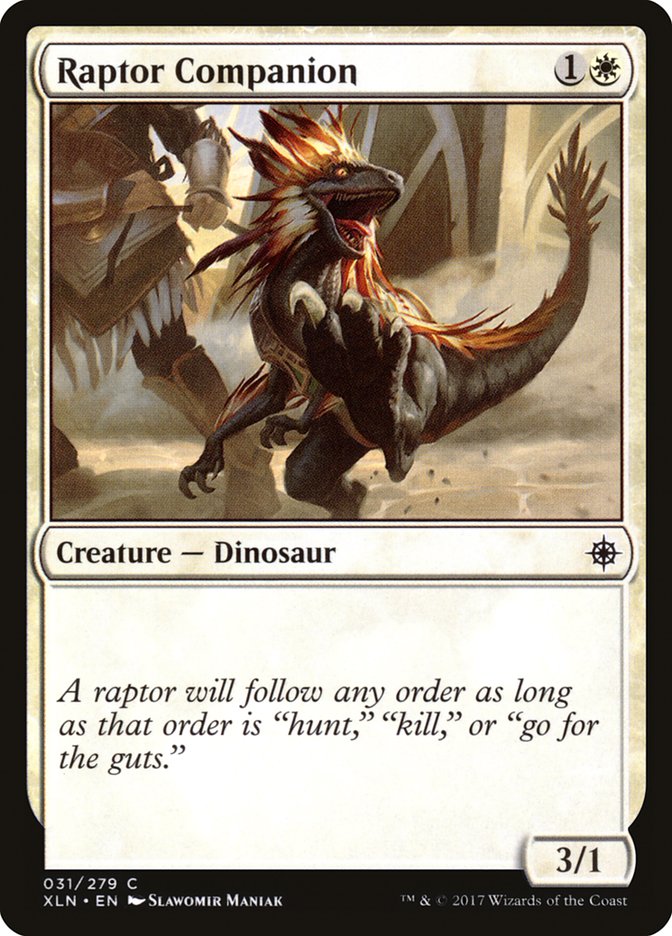 Raptor Companion [Ixalan] | Game Master's Emporium (The New GME)