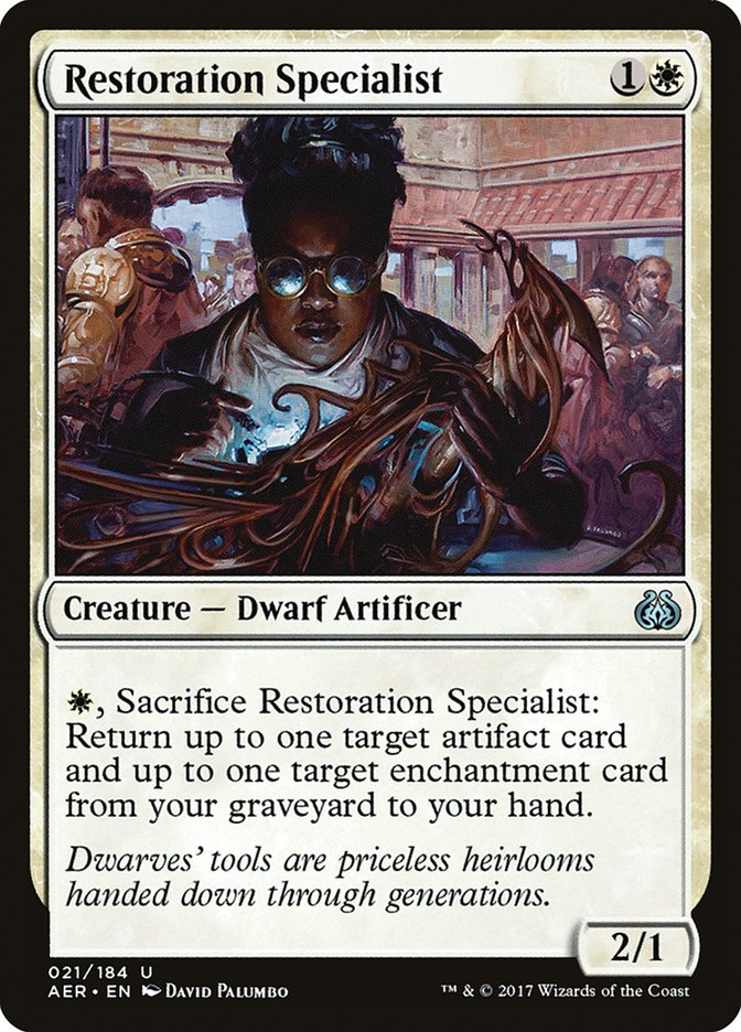 Restoration Specialist [Aether Revolt] | Game Master's Emporium (The New GME)