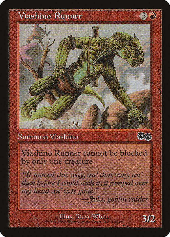 Viashino Runner [Urza's Saga] | Game Master's Emporium (The New GME)