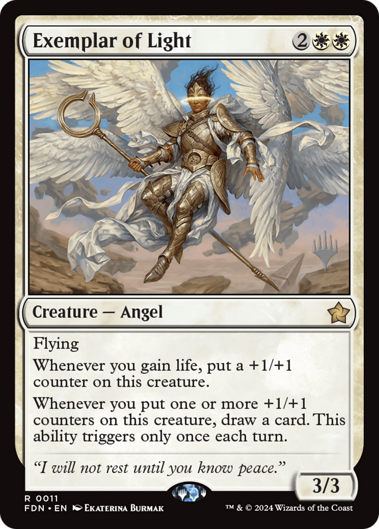Exemplar of Light [Foundations Promos] | Game Master's Emporium (The New GME)