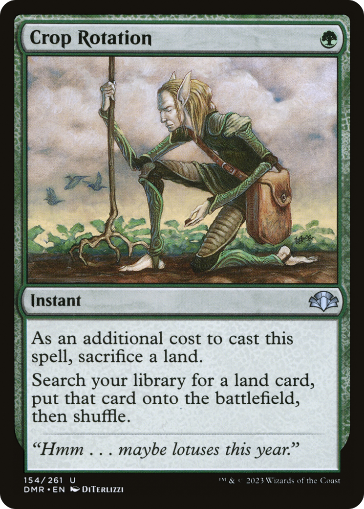 Crop Rotation [Dominaria Remastered] | Game Master's Emporium (The New GME)