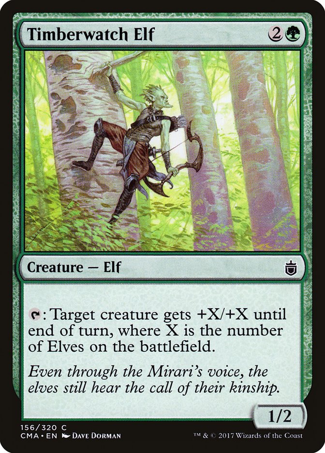 Timberwatch Elf [Commander Anthology] | Game Master's Emporium (The New GME)