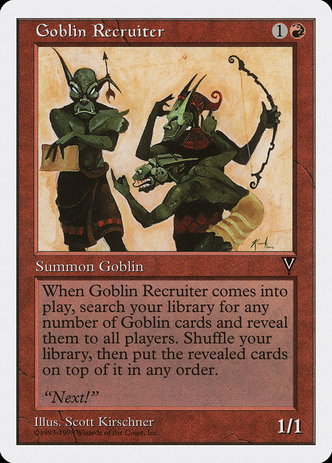 Goblin Recruiter [Anthologies] | Game Master's Emporium (The New GME)