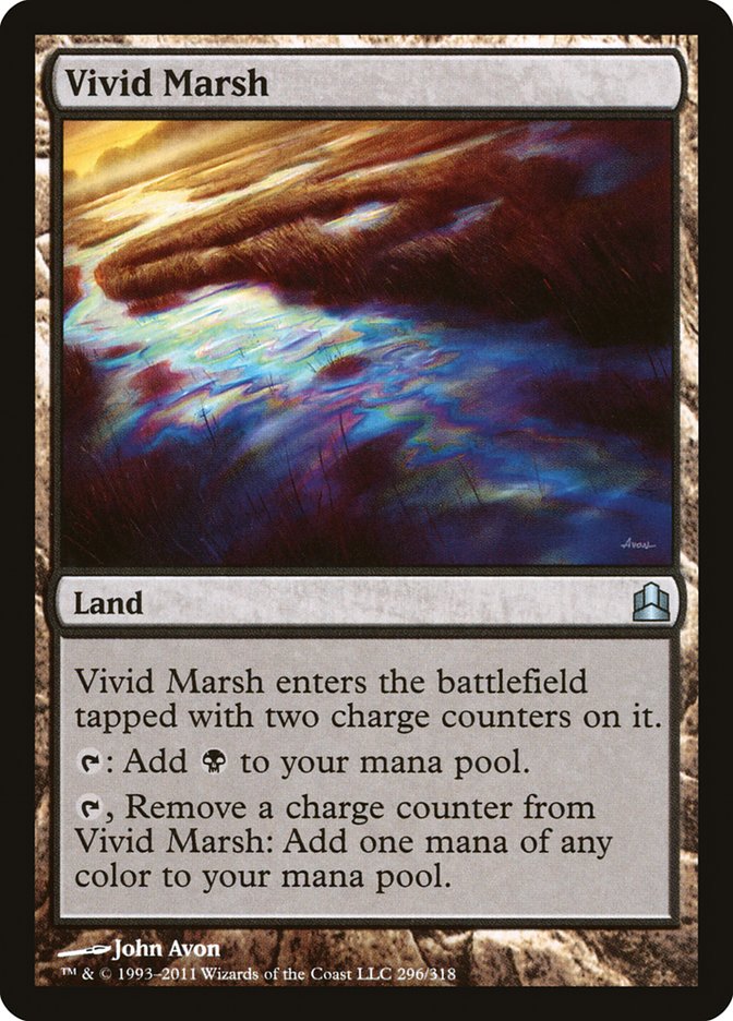 Vivid Marsh [Commander 2011] | Game Master's Emporium (The New GME)