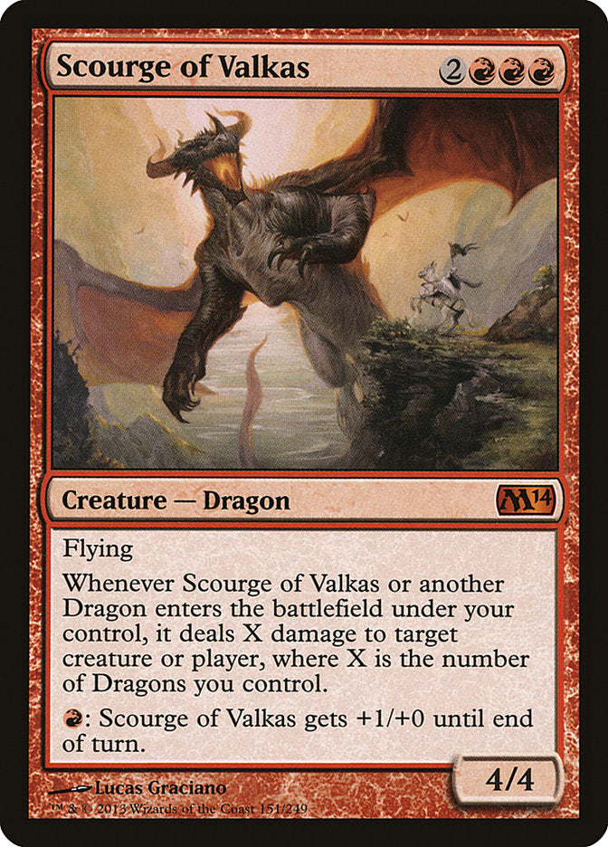 Scourge of Valkas [Magic 2014] | Game Master's Emporium (The New GME)