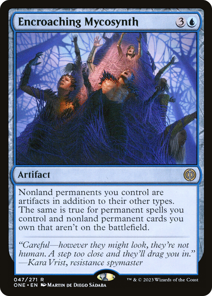 Encroaching Mycosynth [Phyrexia: All Will Be One] | Game Master's Emporium (The New GME)
