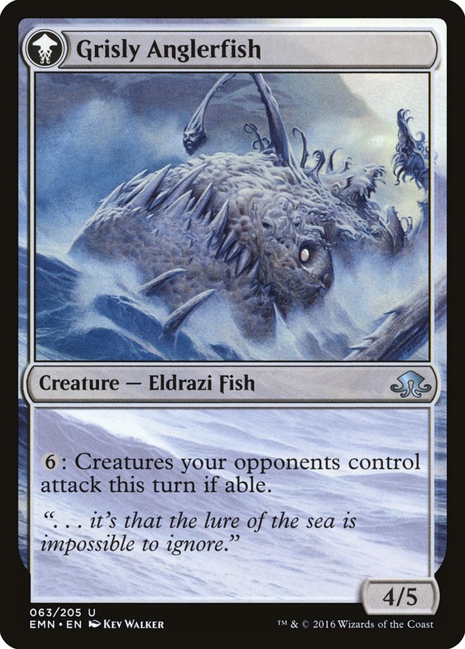 Grizzled Angler // Grisly Anglerfish [Eldritch Moon] | Game Master's Emporium (The New GME)