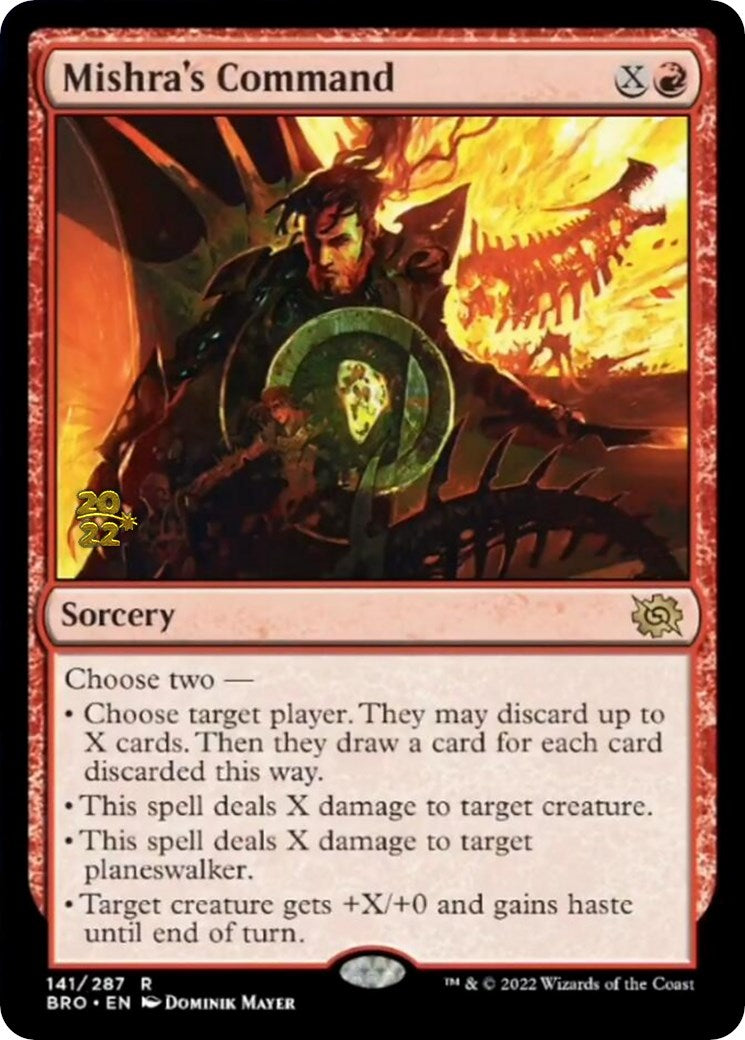 Mishra's Command [The Brothers' War Prerelease Promos] | Game Master's Emporium (The New GME)