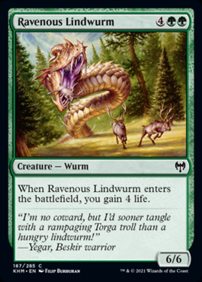 Ravenous Lindwurm [Kaldheim] | Game Master's Emporium (The New GME)