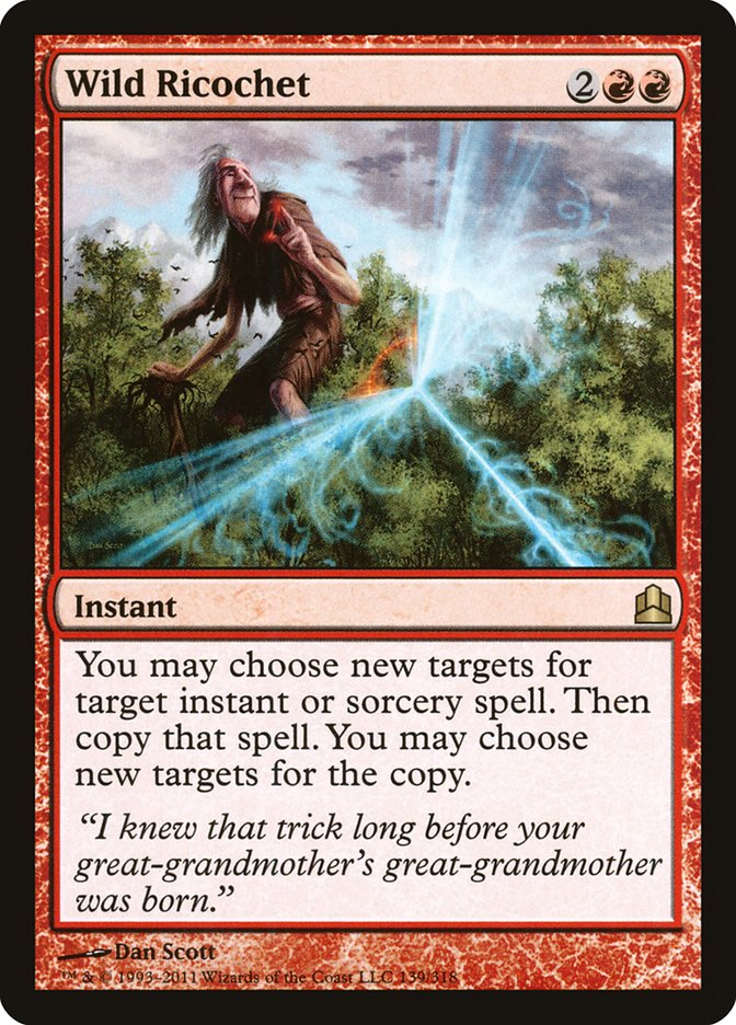 Wild Ricochet [Commander 2011] | Game Master's Emporium (The New GME)