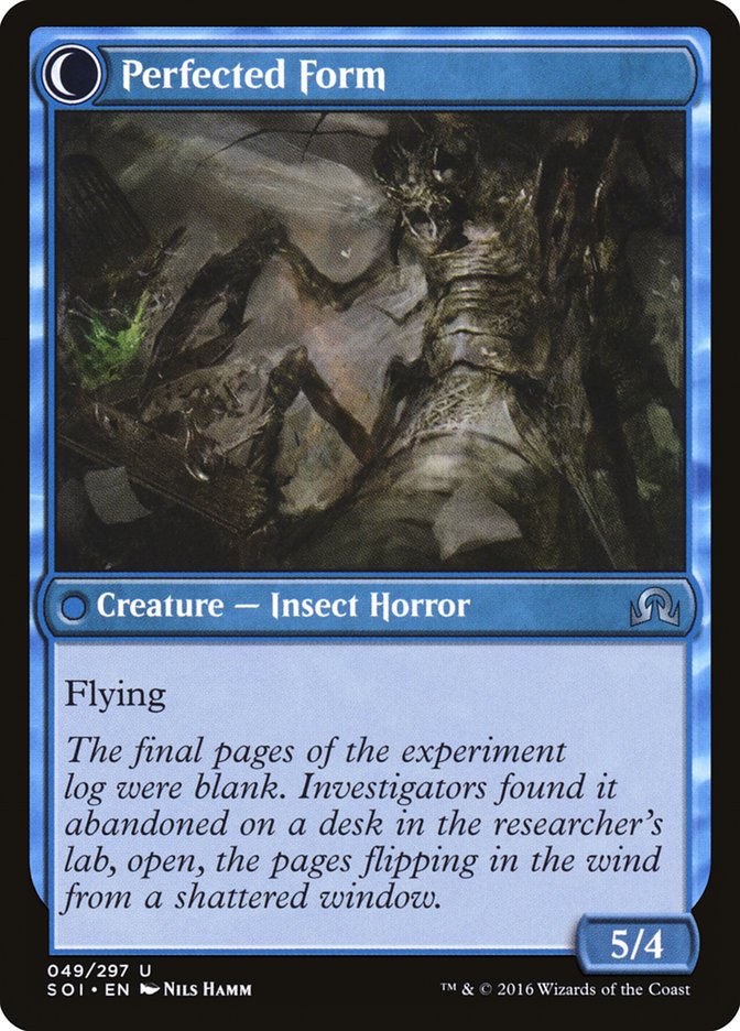 Aberrant Researcher // Perfected Form [Shadows over Innistrad] | Game Master's Emporium (The New GME)