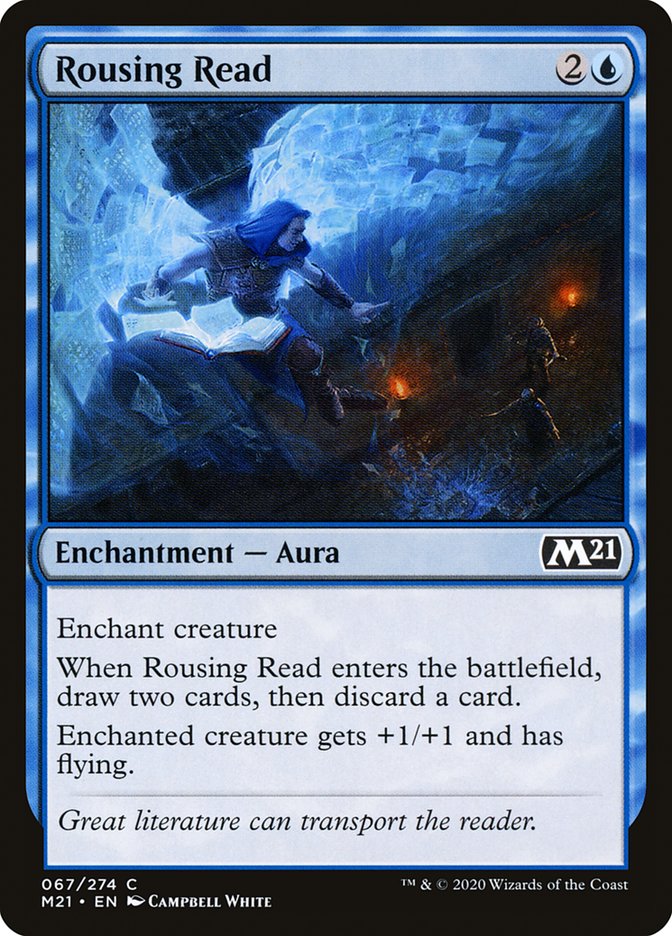 Rousing Read [Core Set 2021] | Game Master's Emporium (The New GME)