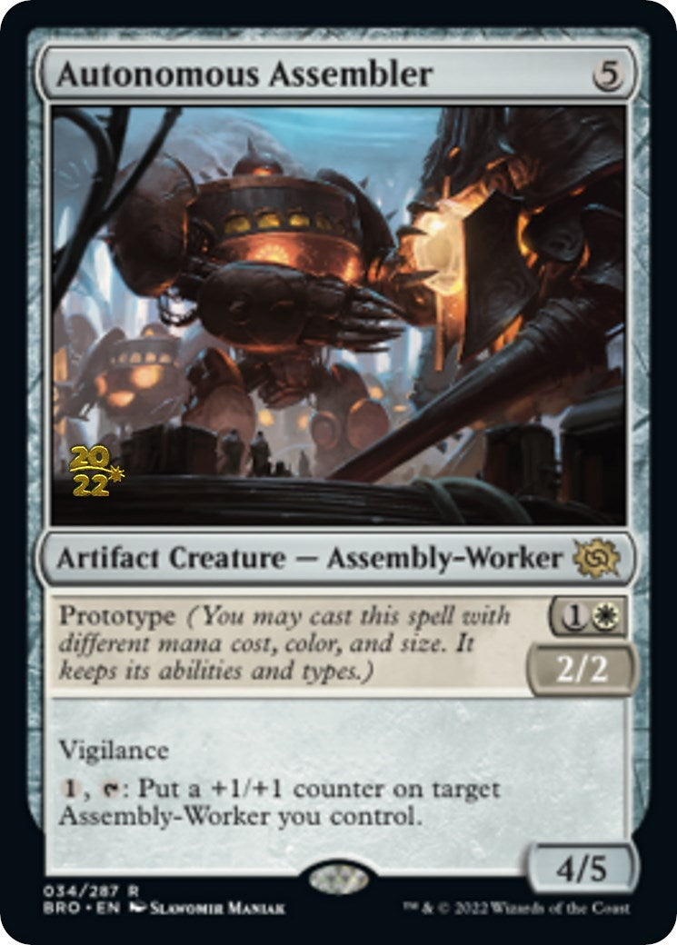 Autonomous Assembler [The Brothers' War Prerelease Promos] | Game Master's Emporium (The New GME)