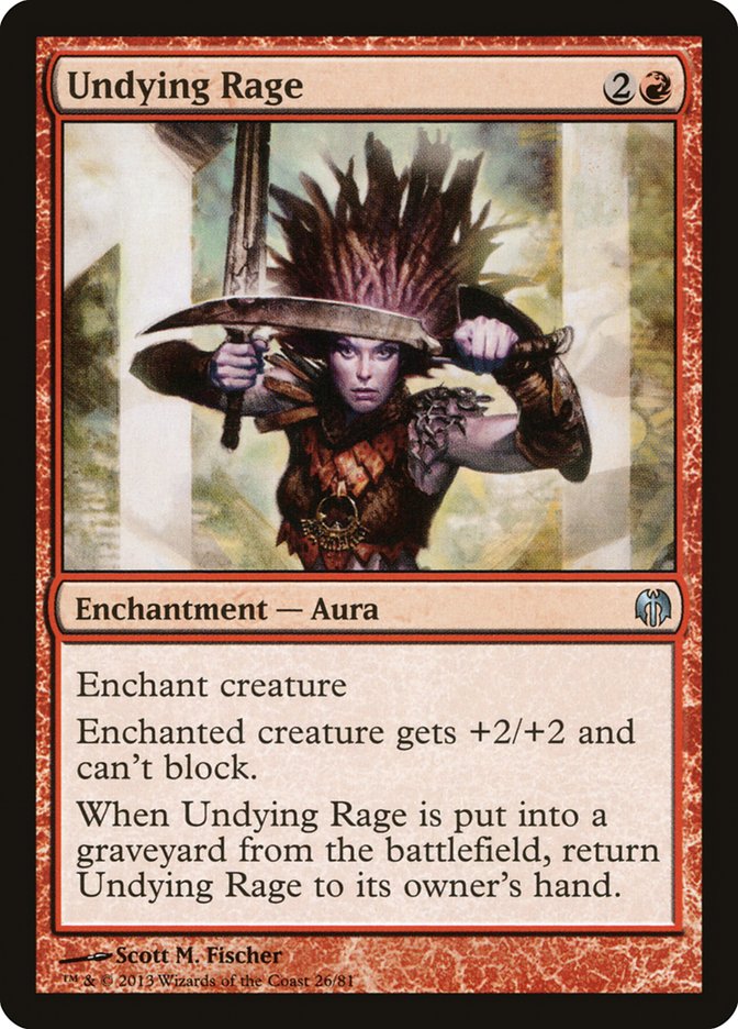 Undying Rage [Duel Decks: Heroes vs. Monsters] | Game Master's Emporium (The New GME)