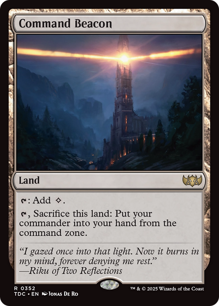 Command Beacon [Tarkir: Dragonstorm Commander] | Game Master's Emporium (The New GME)