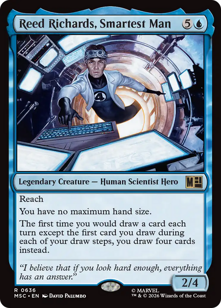 Reed Richards, Smartest Man [Marvel Super Heroes Commander] | Game Master's Emporium (The New GME)