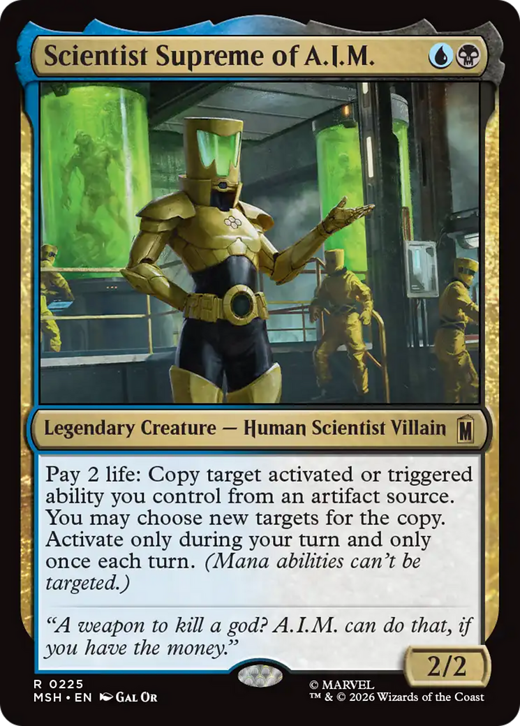 Scientist Supreme of A.I.M. [Marvel Super Heroes] | Game Master's Emporium (The New GME)