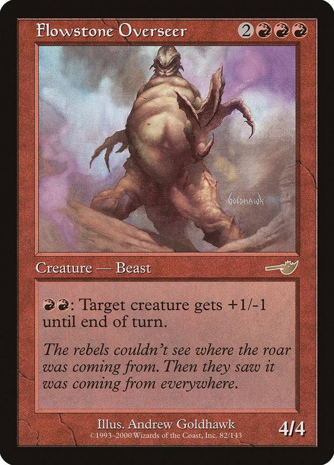 Flowstone Overseer [Nemesis] | Game Master's Emporium (The New GME)