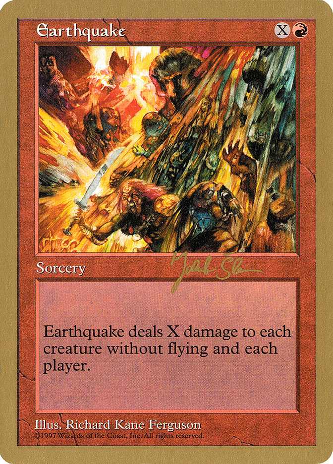 Earthquake (Jakub Slemr) [World Championship Decks 1997] | Game Master's Emporium (The New GME)