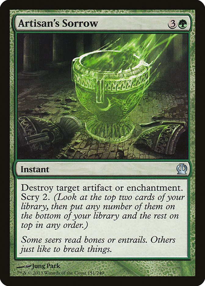 Artisan's Sorrow [Theros] | Game Master's Emporium (The New GME)
