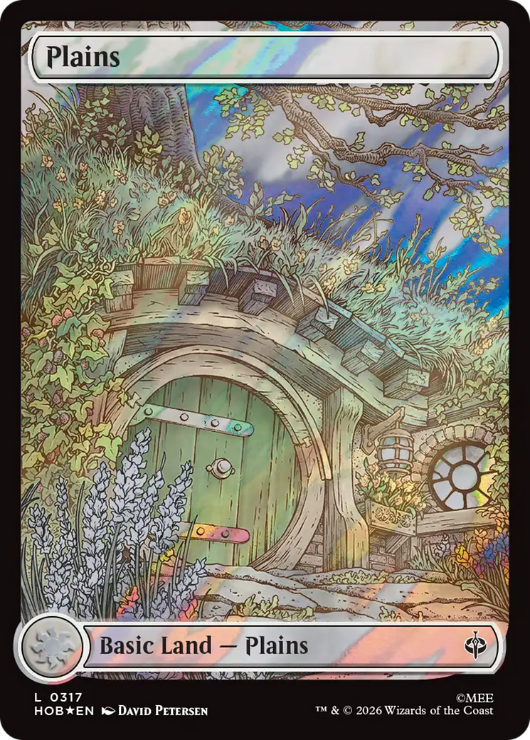 Plains (0317) (Surge Foil) [The Hobbit] | Game Master's Emporium (The New GME)