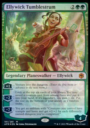 Ellywick Tumblestrum [Dungeons & Dragons: Adventures in the Forgotten Realms Prerelease Promos] | Game Master's Emporium (The New GME)
