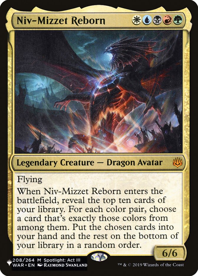Niv-Mizzet Reborn [The List] | Game Master's Emporium (The New GME)