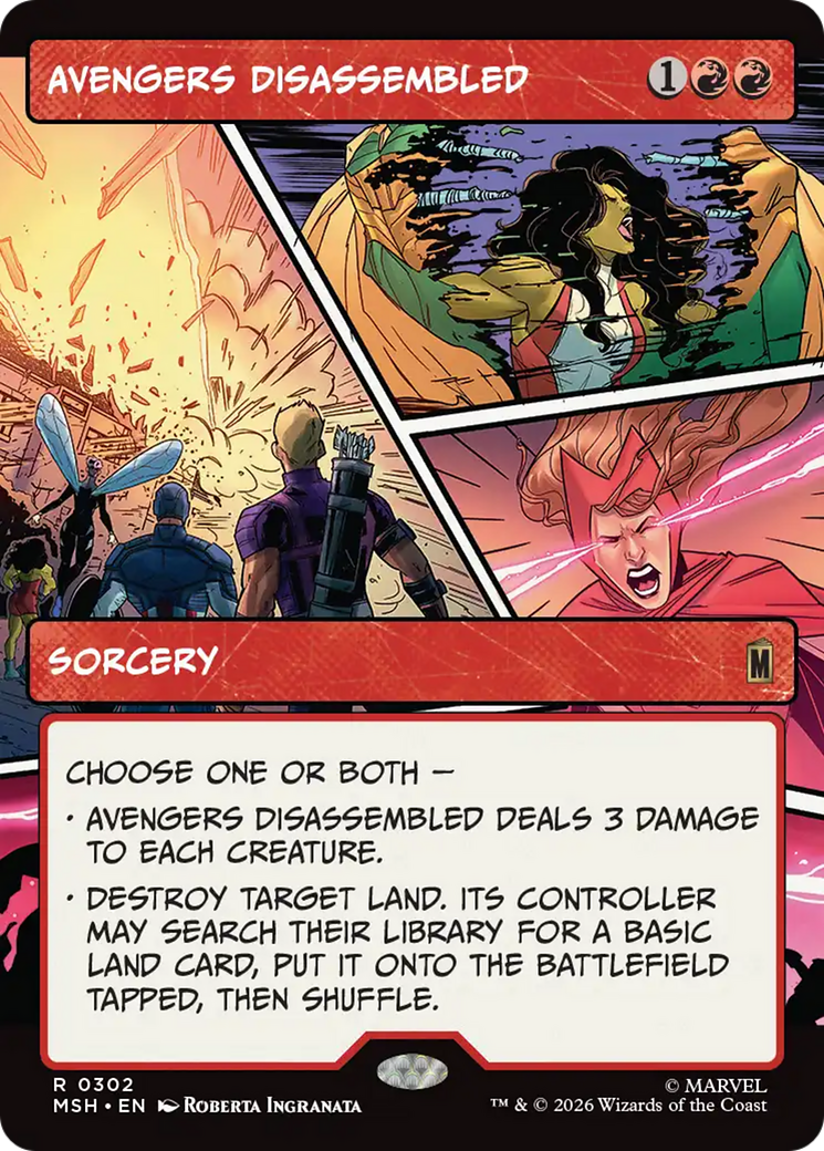 Avengers Disassembled (Borderless) [Marvel Super Heroes] | Game Master's Emporium (The New GME)