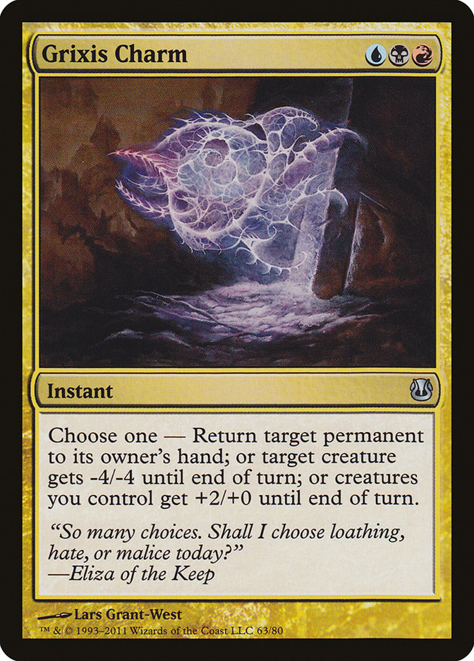 Grixis Charm [Duel Decks: Ajani vs. Nicol Bolas] | Game Master's Emporium (The New GME)