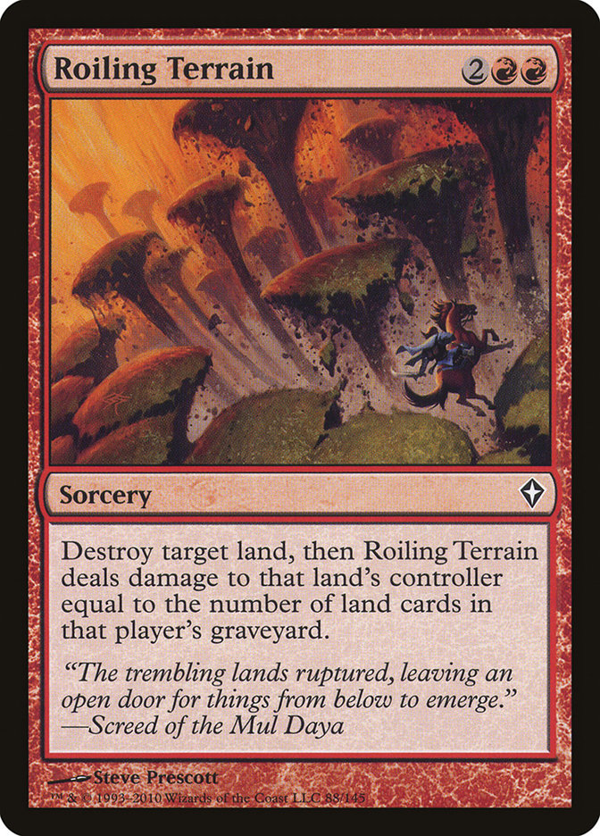 Roiling Terrain [Worldwake] | Game Master's Emporium (The New GME)