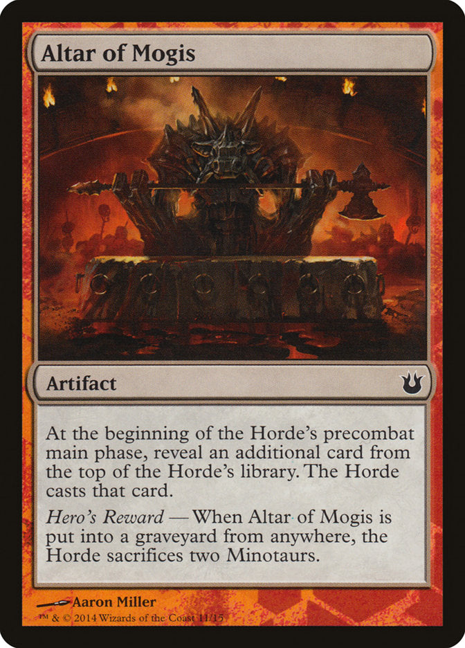 Altar of Mogis [Born of the Gods Battle the Horde] | Game Master's Emporium (The New GME)