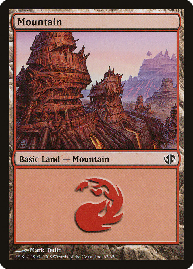 Mountain (62) [Duel Decks: Jace vs. Chandra] | Game Master's Emporium (The New GME)
