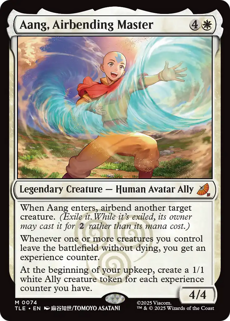 Aang, Airbending Master [Avatar: The Last Airbender: Eternal-Legal] | Game Master's Emporium (The New GME)