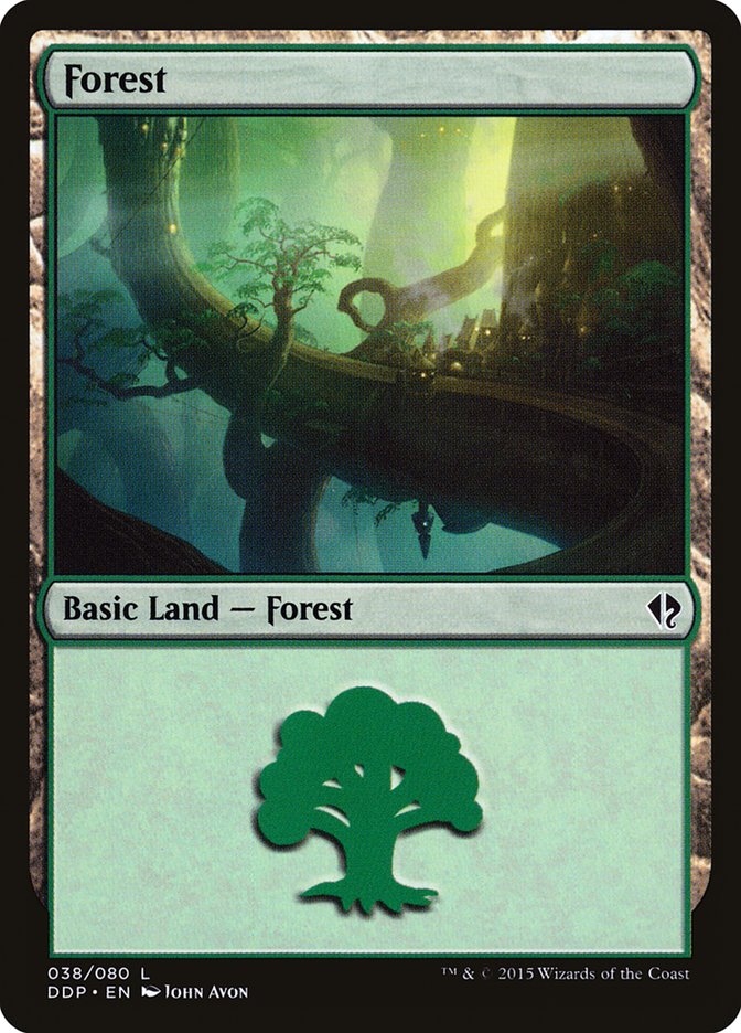 Forest (38) [Duel Decks: Zendikar vs. Eldrazi] | Game Master's Emporium (The New GME)
