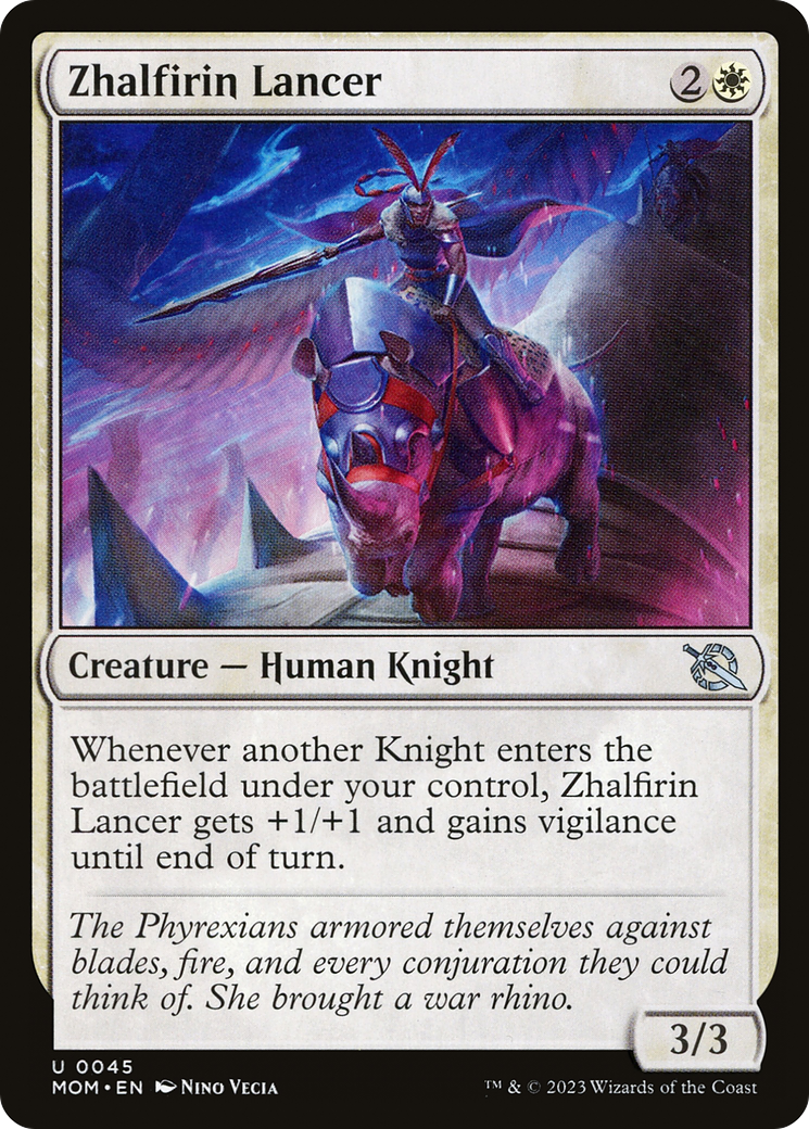 Zhalfirin Lancer [March of the Machine] | Game Master's Emporium (The New GME)