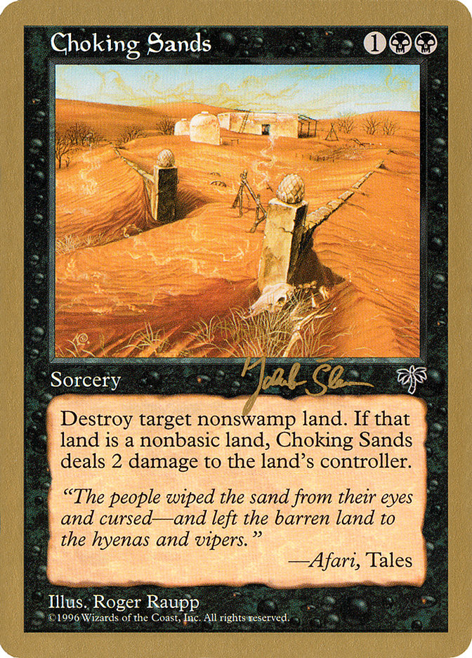 Choking Sands (Jakub Slemr) [World Championship Decks 1997] | Game Master's Emporium (The New GME)