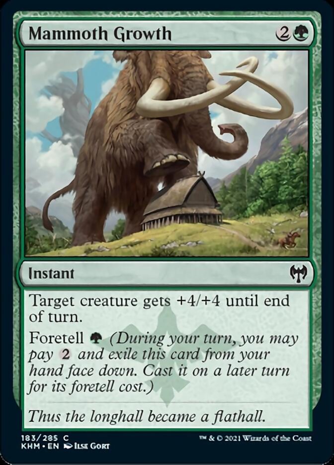 Mammoth Growth [Kaldheim] | Game Master's Emporium (The New GME)