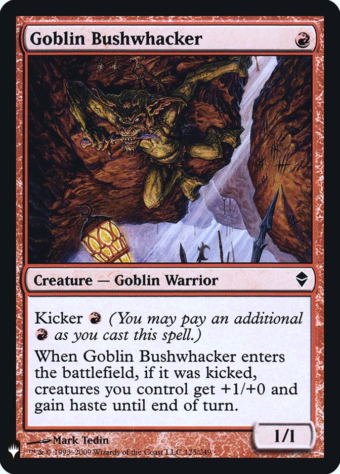 Goblin Bushwhacker [Mystery Booster] | Game Master's Emporium (The New GME)