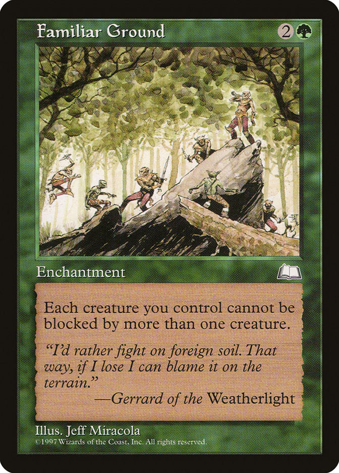 Familiar Ground [Weatherlight] | Game Master's Emporium (The New GME)