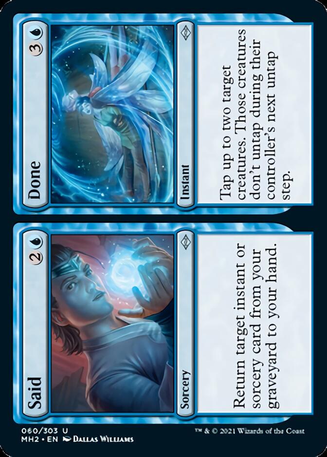 Said // Done [Modern Horizons 2] | Game Master's Emporium (The New GME)