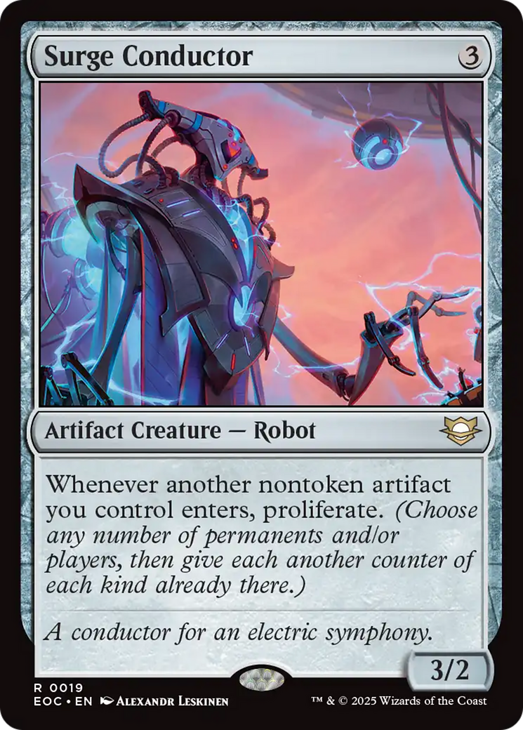Surge Conductor [Edge of Eternities Commander] | Game Master's Emporium (The New GME)