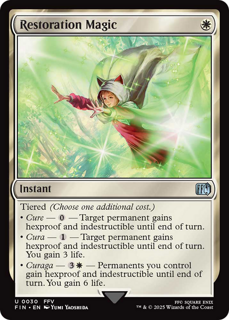 Restoration Magic [FINAL FANTASY] | Game Master's Emporium (The New GME)