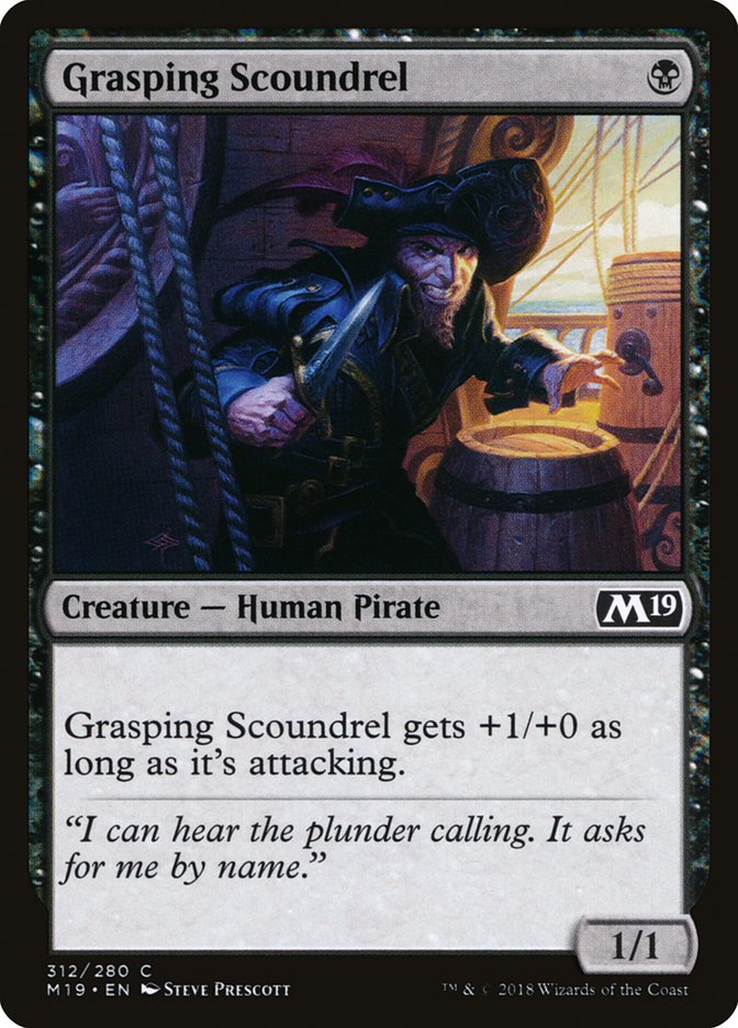 Grasping Scoundrel [Core Set 2019] | Game Master's Emporium (The New GME)