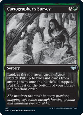 Cartographer's Survey [Innistrad: Double Feature] | Game Master's Emporium (The New GME)