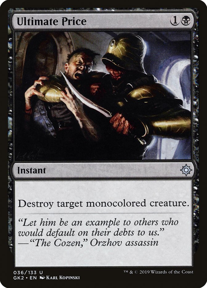 Ultimate Price [Ravnica Allegiance Guild Kit] | Game Master's Emporium (The New GME)