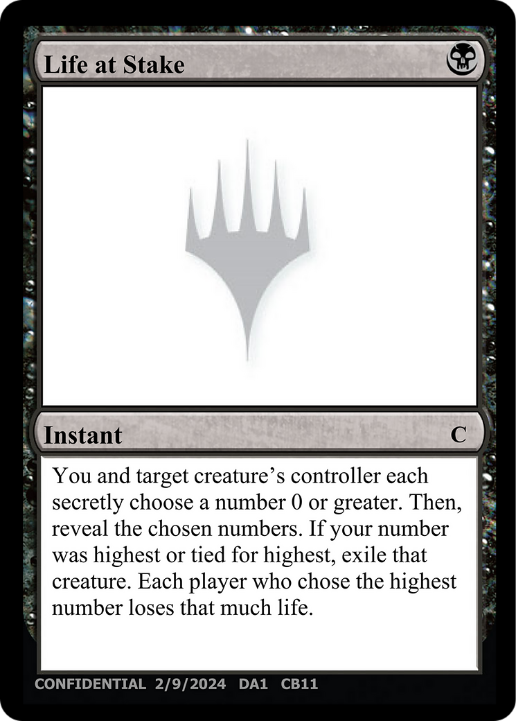Life at Stake [Unknown Event] | Game Master's Emporium (The New GME)