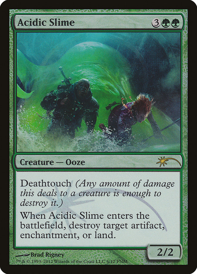 Acidic Slime [Friday Night Magic 2012] | Game Master's Emporium (The New GME)